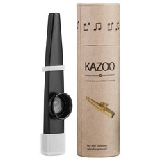 커스텀라인 휴대용 실리콘 커버 카주 악기, 1개, 블랙, CZ01