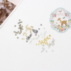 (인형소품) 3mm 오링 O링, 20개, 실버