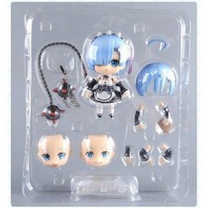 리제로굿즈 리제로피규어 스태츄 캐릭터 PVC 넨도로이드, 663 No Retail Box, 1개