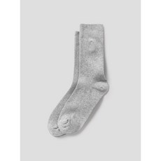 매장정품 빈폴 BEANPOLE ACCESSORY 남녀공용 솔리드 장목 양말 - 그레이 248650