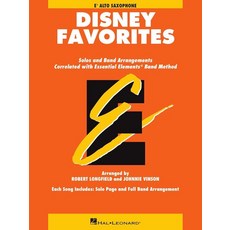[5] Essential Elements Disney Favorites for Alto Saxophone [paperback]