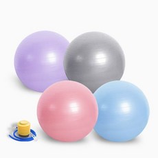 썸피트 요가 필라테스 다이어트 짐볼 55cm, 썸피트 짐볼 55cm, 라이트핑크