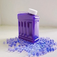 水晶寶寶 海綿寶寶 玩具 互動玩具 適閤多種玩具 植栽用水晶泥 戶外玩具 競技玩具 園藝用魔晶土 水晶土 專用 吸水珠, 紫色中瓶 約6w顆, 1個