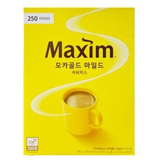 맥심 모카골드 마일드 커피믹스, 12g, 250개입, 1박스