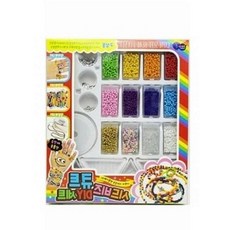 도매왕 시드비즈 DIY 세트 플라스틱비즈 비즈장난감 유아비즈DIY세트, 기본