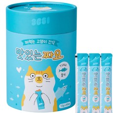 3651 맛있는 짜요 짜먹는 고양이 간식, 참치, 12g, 60개