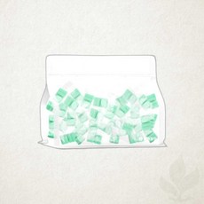 비누클레이 꼬메빔보 비누찰흙 버블솝플레이 향기 초록 36개입