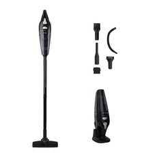 [2026년형 신제품] 신일 청소기 SVC-799 무선 핸디형 스틱형 겸용 건식 습식 강력흡입 초경량 이중필터 4종노즐 충전거치대, 블랙