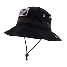 Armycrew XXL 빅 사이즈 Boonie 정글 아웃도어 모자 미국 국기 패치 포함 올리브