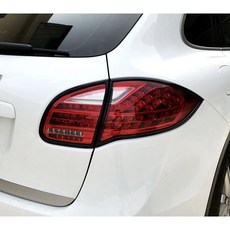 Porsche 保時捷 Cayenne 凱宴 2011-2014 超質感亮黑烤漆黑尾燈框, 1個