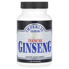몸관리하세요 겨울입니다 Imperial Elixir Tienchi 인삼 캡슐 100정(캡슐 1정당 500mg) 특별관리진행, ImperialElixirTienchi인삼캡슐100정캡, 1개, 100정