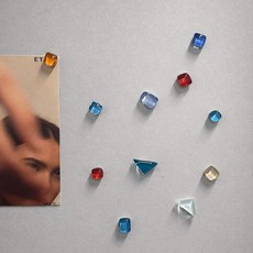 톡톡 컬러 스톤 마그넷 20P 인테리어 자석