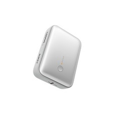 Aukey CUBIE 10000mAh 22.5W PD快充口袋行動電源, 星光白, Y55