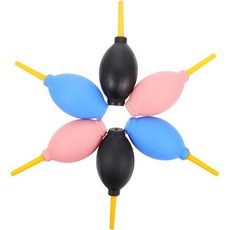 6개 세트 에어 블로어 청소기 압축 공기 전자제품 먼지 제거용 고무 풍선