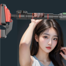 폭스가드 3세대 2중 보호 프리미엄 가정용 문틀 철봉, 1개