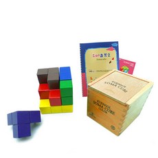 2학년수학 모양만들기 쌓기놀이 큐브장난감 교재 세트 인지발달 중학생선물 유아블럭, 1개
