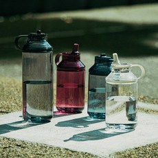 KINTO ACTIVE BOTTLE 運動水瓶 600ml / 950ml, 煙燻灰,600ml, 1個