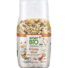 에너바이오 후르츠 뮤즐리 enerBiO Fruit Muesli 1000g, 1개, 1kg