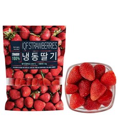 [딜라잇가든] 냉동 딸기(칠레산) 1kg x 3, 3개