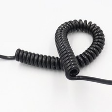 PU 봄 케이블 와이어 4 코어 18 awg 스트레치 2 6 9 미터 나선형 텔레스코픽, 05 4 cores 13 AWG, 06 stretch 1 meter