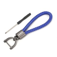 오토바이 키 케이스 커버 체인 링, 1개, 2. Keychain Blue