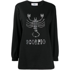 알베르타페레티 크리스털 장식 스웨터