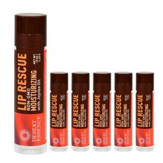 데저트에센스 립 레스큐, Moisturizing with Jojoba Oil, 6개, 4.25g
