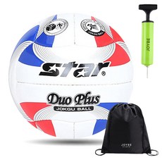 스타 듀오플러스 족구공 5호 JB385, JB385+JOYBE가방&펌프, 1개