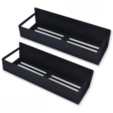 오디너리스탠다드 초강력 자석선반 대형, 대형 자석선반 매트 블랙 1+1, 2개, 매트블랙