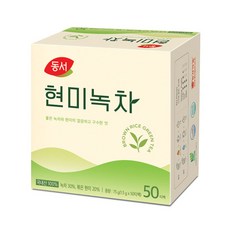동서 현미녹차 티백, 1.5g, 50개입, 1개
