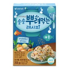 아이배냇 솔솔 뿌려먹는 김자반 야채 해물(3종택1), 뿌려먹는 해물(4gX8봉), 4g, 1개