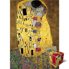 클림트 미니퍼즐 108조각 직소퍼즐 키스 26907ea 1(pc), 1개