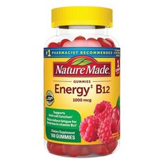 Nature Made 萊萃美 維他命B12軟糖 櫻桃莓果口味, 1罐, 160顆