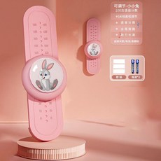 兒童摸高跳語音跳高計數器 訓練器材, 1個, 小白兔 無燈光 常規款, 小白兔, 常規款