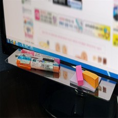 빈티지 부착식 모니터 선반 모니터선반