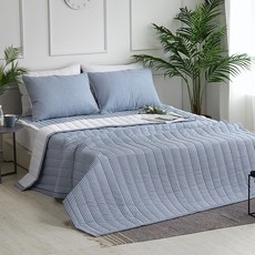 涼感舒適泡泡紗夏季寢具組