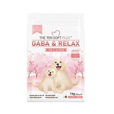 더텐소프트 전연령 강아지 가바 앤 릴렉스 소프트사료, 1kg, 1개, 오리