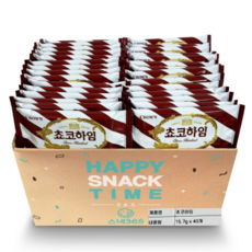 크라운 쵸코하임 개별포장 대용량간식, 40개, 15.7g