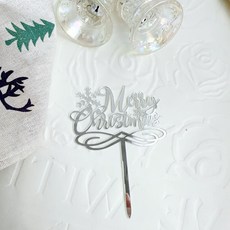 크리스마스 케이크 장식 토퍼 케이크장식 케이크토퍼 기념일케이크 크리스마스케이크 홀케이크 케이크픽 케이크데코 산타장식 트리장식, 10개, 토퍼 E