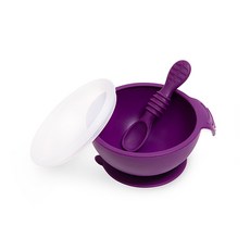 [범킨스] 자기주도 이유식 흡착볼 + 스푼 세트, 단일, 흡착볼+스푼