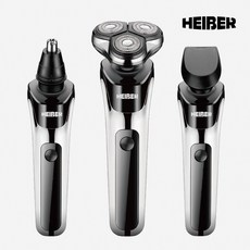 헤이버 남자 전동 전기 면도기 생활방수 3in1 C타입, 블랙, EQ-232K