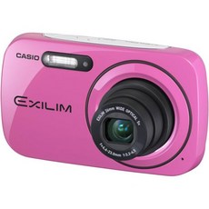 CASIO 디지털 카메라 EXILIM 1610만 화소 5배 화이트 EX-N1WE, Pink