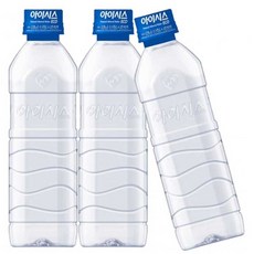 천연 약알칼리 아이시스 생수 500미리 X 20병 건강한 물 무라벨, 500ml