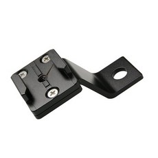 機車後視鏡支架 後照鏡支架 行車記錄器支架 後照鏡座 適用GoPro 運動相機, 1個, 黑鋁合金後照鏡座(A52)