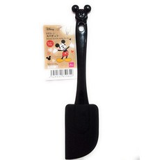 실리콘 스파튤라 미키마우스 블랙