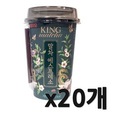 서울우유 킹 말차 에스프레소, 20개, 200ml