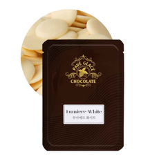 파베글라스 루미에르 컴파운드 코인 코팅 화이트초콜릿, 1kg, 1개
