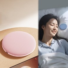 JODDA 음향 베개 스피커 블루투스 스피커 수면 베갯머리 소형 백색소음 고음질, 핑크색, 5.4