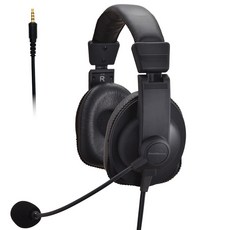 SOUNDWARRIOR 일본제 경량 헤드셋 헤드폰 마이크 고내구 3.5mm 유선 마이크 4극 대응 3.5mm 플러그(CTIA) 대응 (교환용 액세서리 부착 SW-TR2(양귀 오버 이어), 상세페이지 참조, 상세페이지 참조