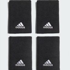 adidas 愛迪達 網球腕帶 2對組, 黑色系